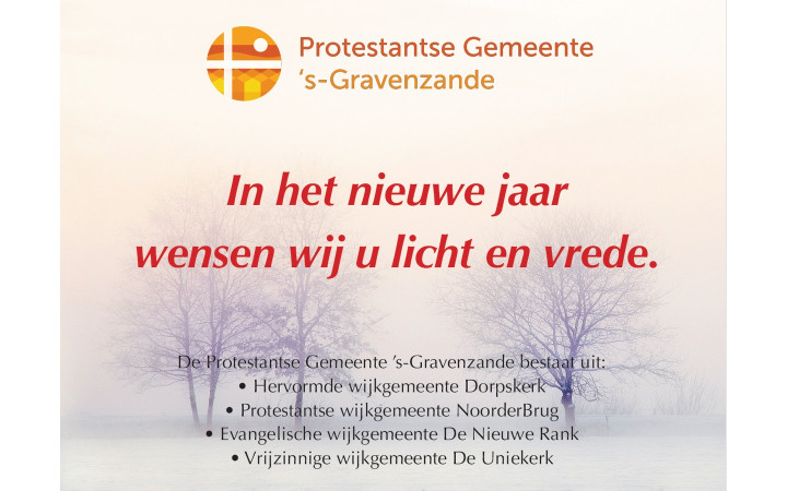 Kerstgroet PG 's-Gravenzande