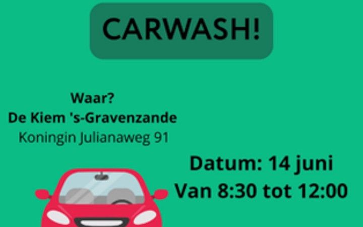 Carwash actie voor Albanië