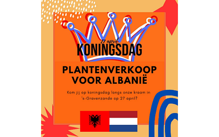 Plantenverkoop voor Albanië